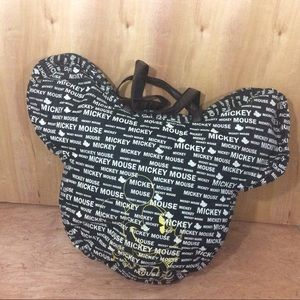 MICKEY MOUSE HEAD Nylon Tote Large